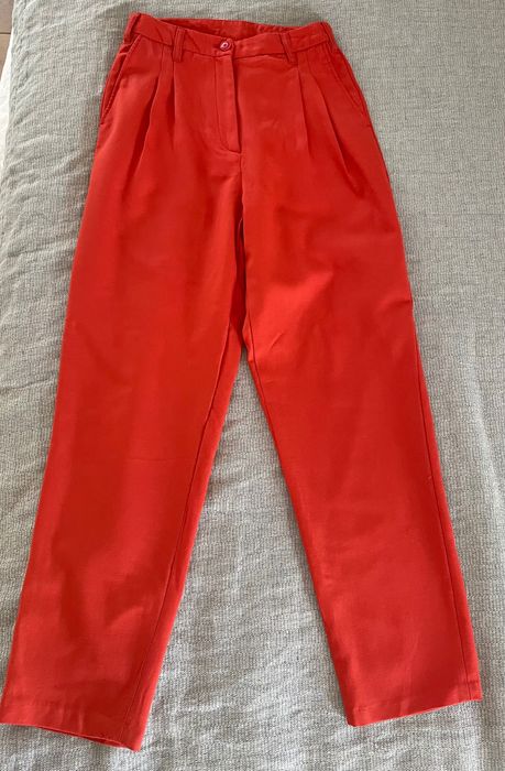 American vintage spodnie wełniane