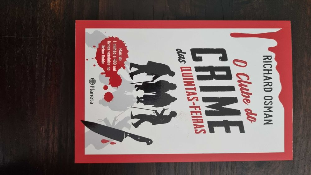 livro - o clube do crime das quintas feiras