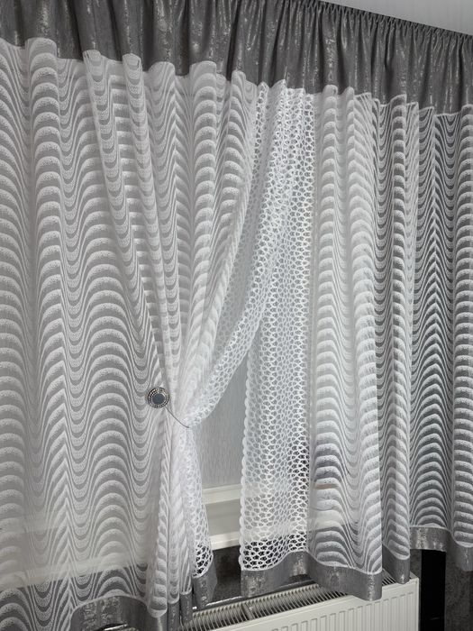 Готові тюль гардина кухня вітальня (є пошив)