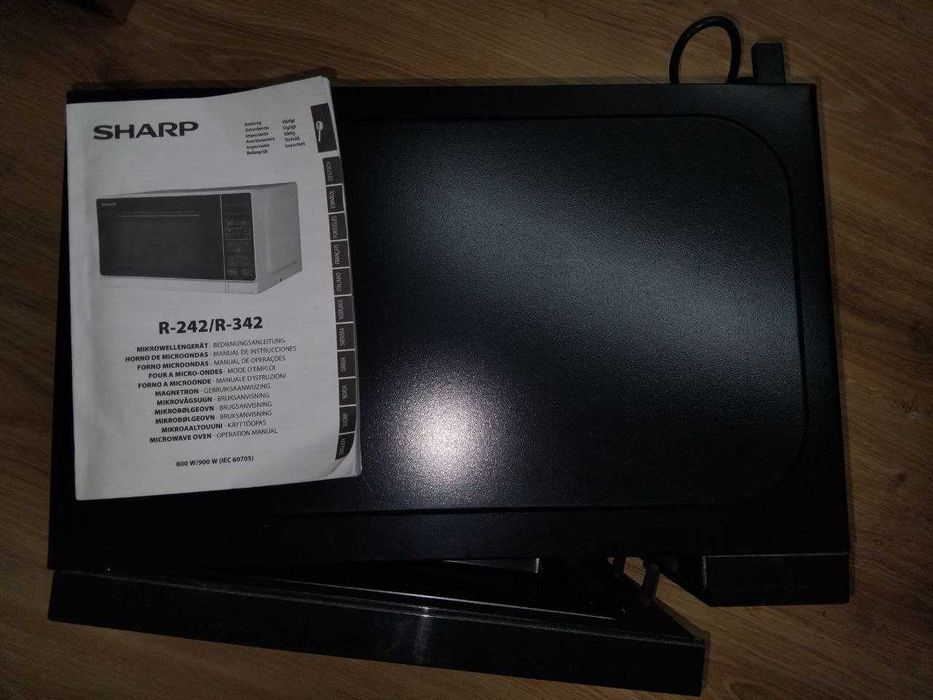 микроволновка Sharp R-242 BKW микроволновая печь