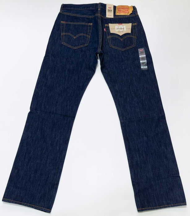 Мужские джинсы Levis 501 Rinse, 005010115 Левис, Ливайс США