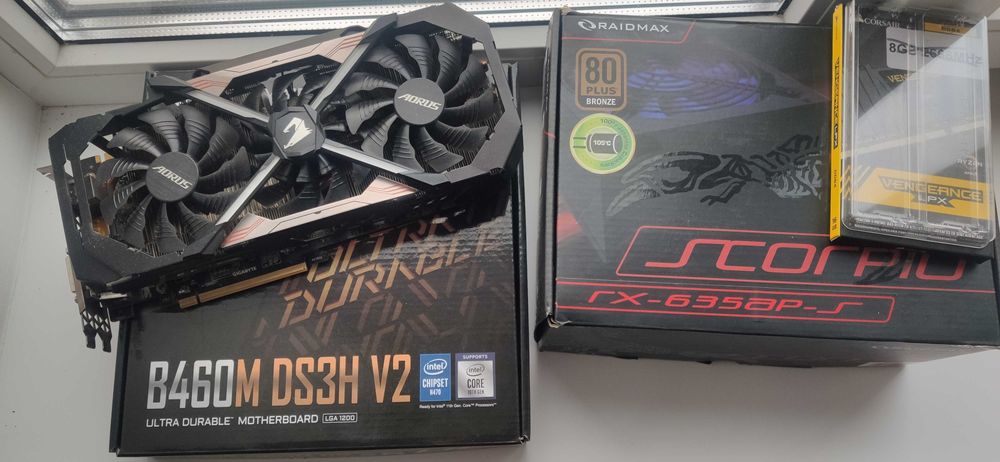 Продам ігровий комп’ютер | i5-11400F | AORUSGTX 1080 Ti 11G | 24GB RAM