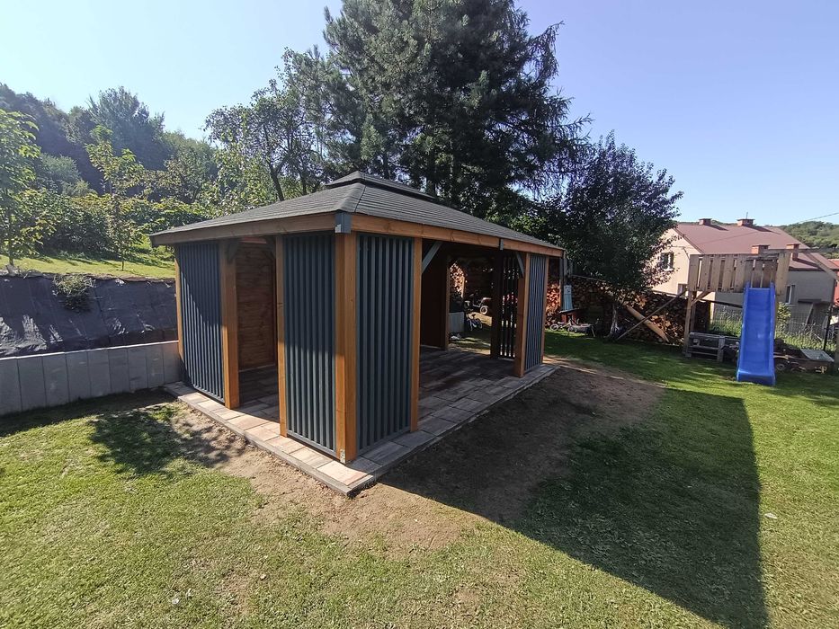 Altana drewniana ,altanka ogrodowa, producent 3x3,3x4,4x4,4x5,5x5,6x4