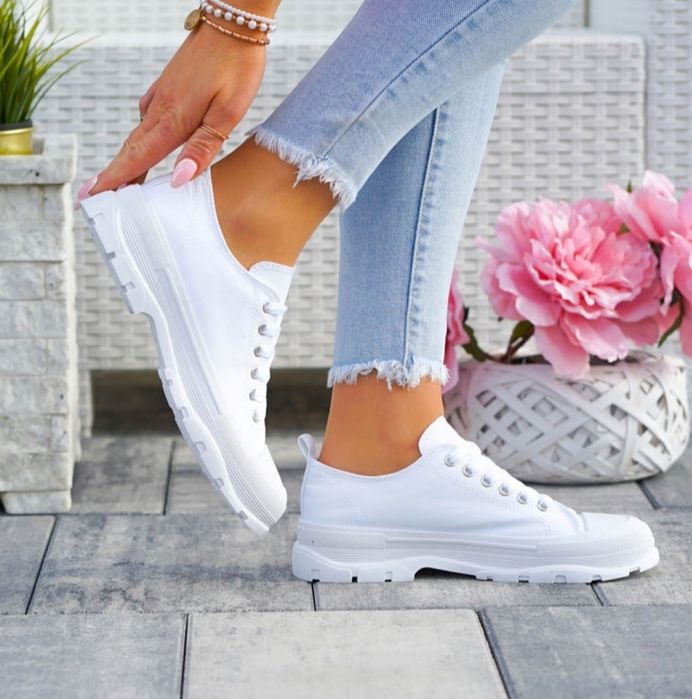 36 37 38 trampki 39 40 41 tenisówki na grubej podeszwie platformie lat