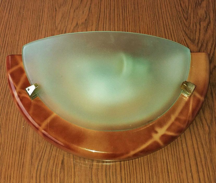 Candeeiro/aplique de parede (vidro fosco)