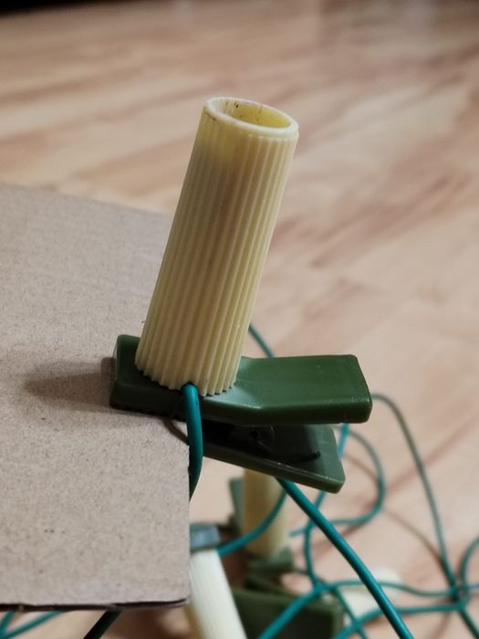 Oświetlenie choinkowe retro PRL