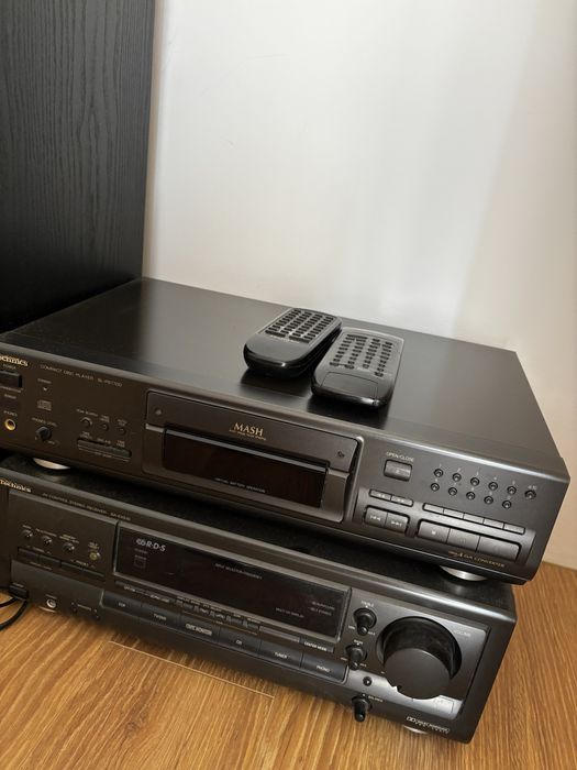 Wieża Technics (SL-PS770D + SA-EX510) + głośniki Jamo Studio 180