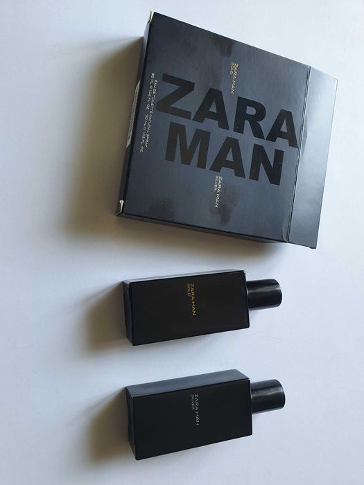 Zara Man Eau de Toilette Gold i Silver Woda Toaletowa Natural Spray 2x30 ml