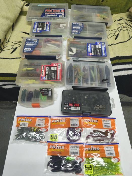 Набор силиконовых приманок