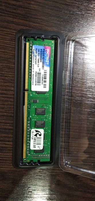Оперативная память Patriot DDR3-1333 1GB