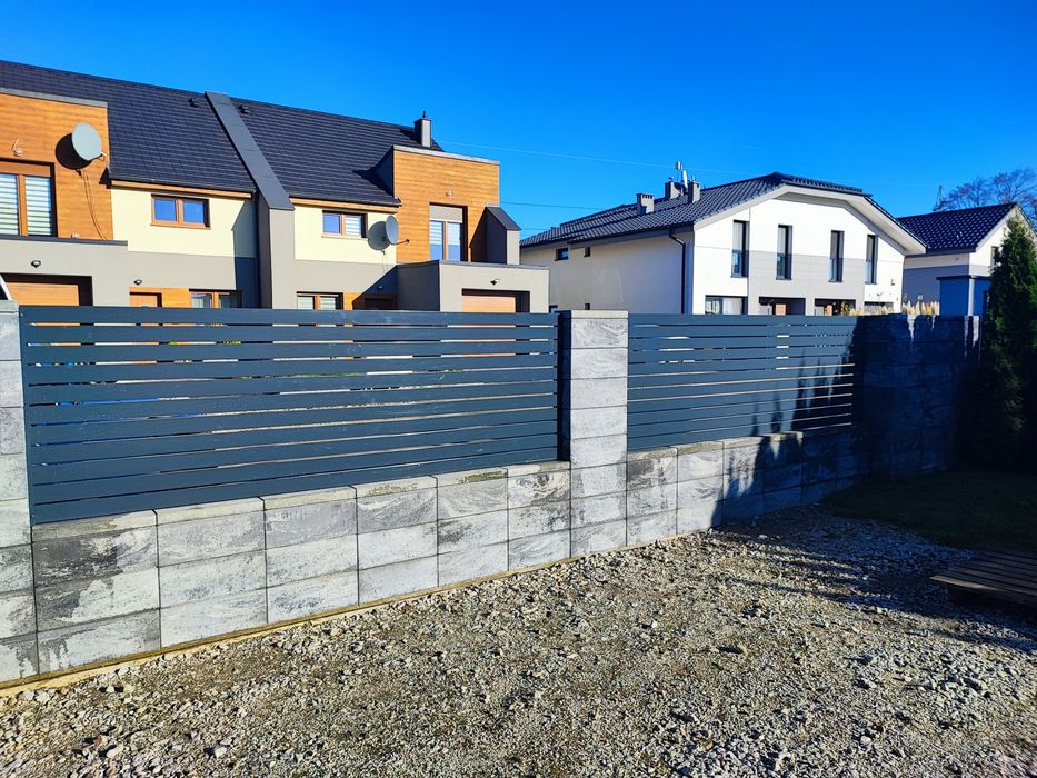 Montaż ogrodzeń palisadowych i panelowych