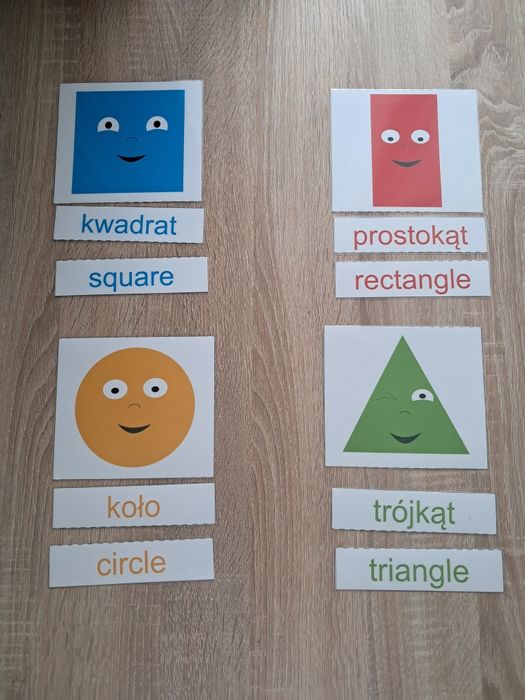 Materiały edukacyjne - kształty