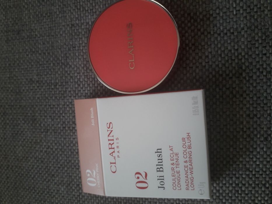 Clarins Róż do policzków kompakt Joli Blush 02 Cheeky Pink 1,6 g