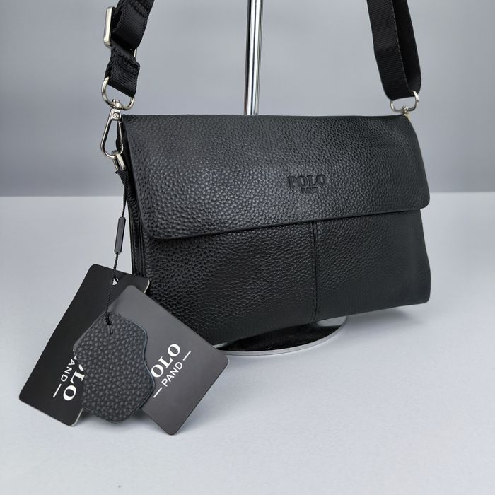 Сумка чоловіча Polo шкіряний клатч мужской кожаный мужская кожаная