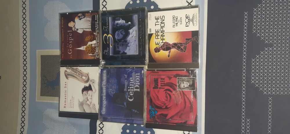 Vários CDs originais, 1€ p/ unidade