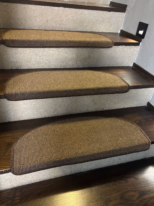 Dywaniki na schody 15 sztuk grube duże