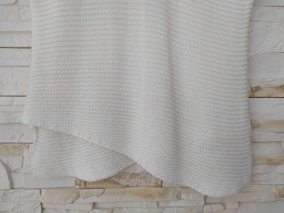 Kremowy sweter tunika r.42 44