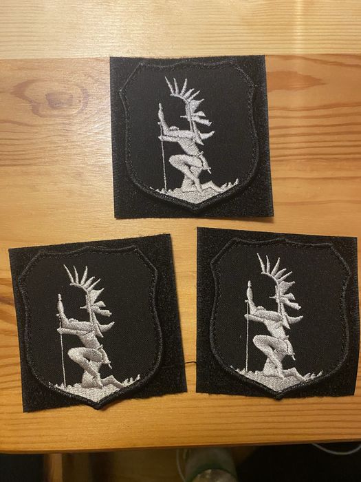 Naszywka Husarz Mściciel + GRATIS naszywka flaga Polski