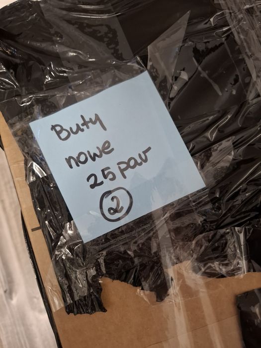2 Mega paka nowych butow do odsprzedaży mix box kg