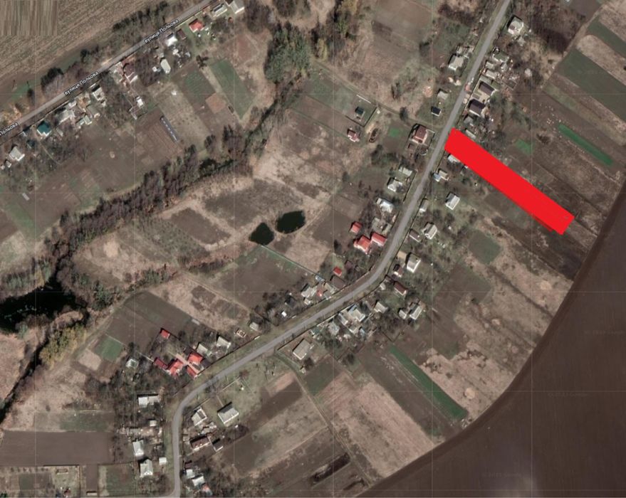 Ділянка 25сот.,  с.Долина, м. Обухів 8 км, м.,Київ 45км