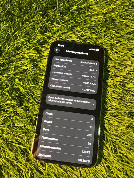 iPhone 13 P ro 128гб neverlock 81% Silver айфон 13 про макс