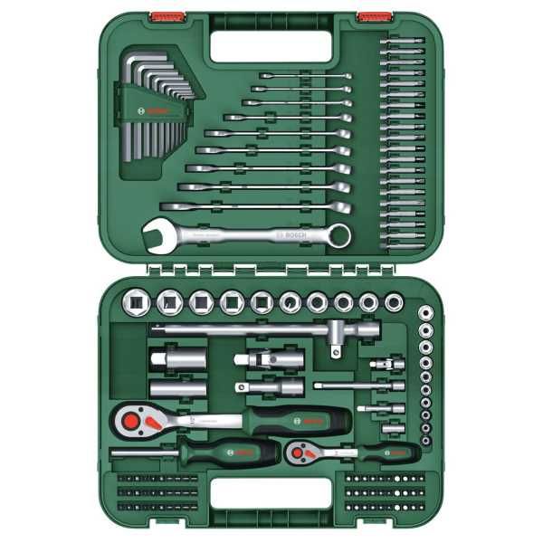 Набір ручних інструментів Bosch Advanced, 132 шт