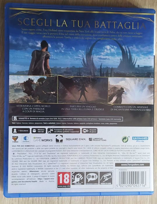 Forespoken Playstation 5 PS5 + Digital deluxe upgrade