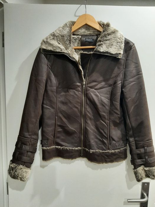 Blusão de senhora forrado a pêlo