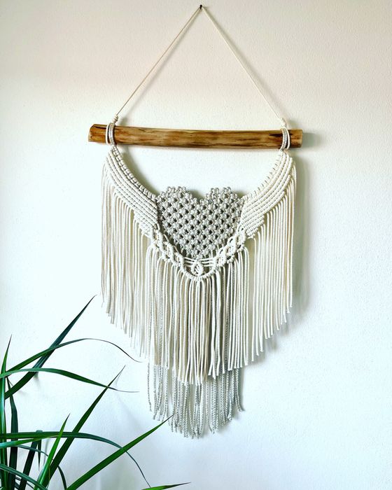 Painel em macrame
