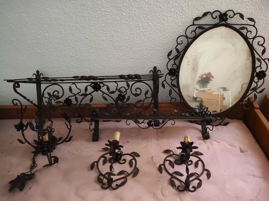 Conjunto de Ferro Forjado