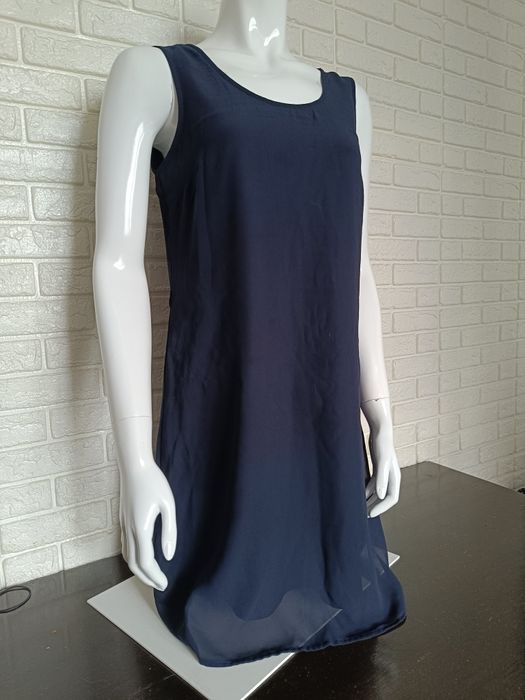 Sukienka granatowa S