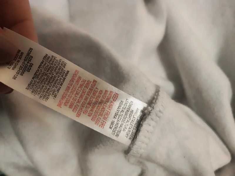 Bluza Primark Szara z różowym napisem  Damska S / 14–15 lat