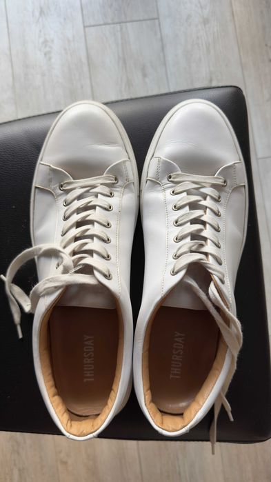 Продам білі кеди Thursday Premier Low Top, 48/49 розмір, устілка 32 см