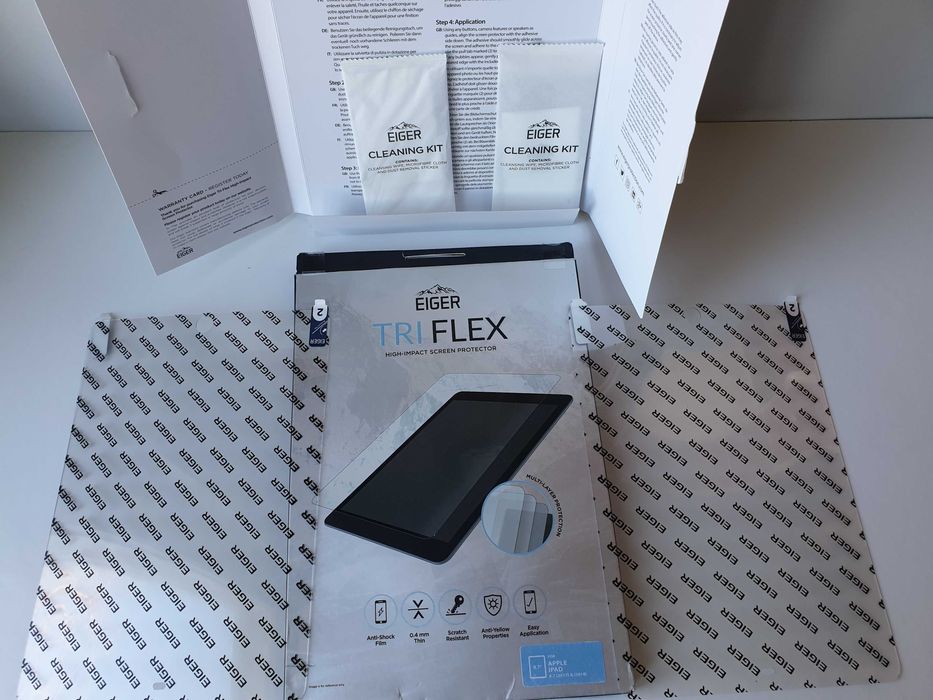 Захисна плівка Eiger Tri Flex для Apple iPad 9.7 (2017/2018) – 2 шт.