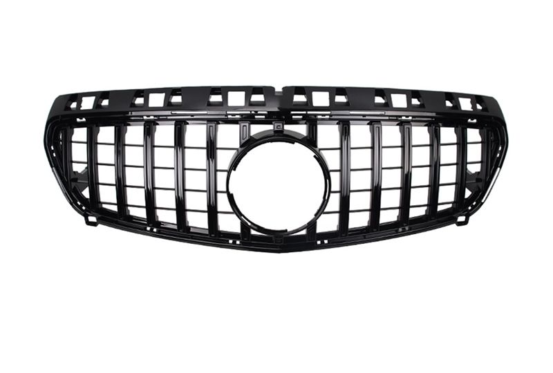 PARRILLA DELANTERA PANAMERICANA GTR PARA MERCEDES CLASE A W176 2012-2015 - PRETO