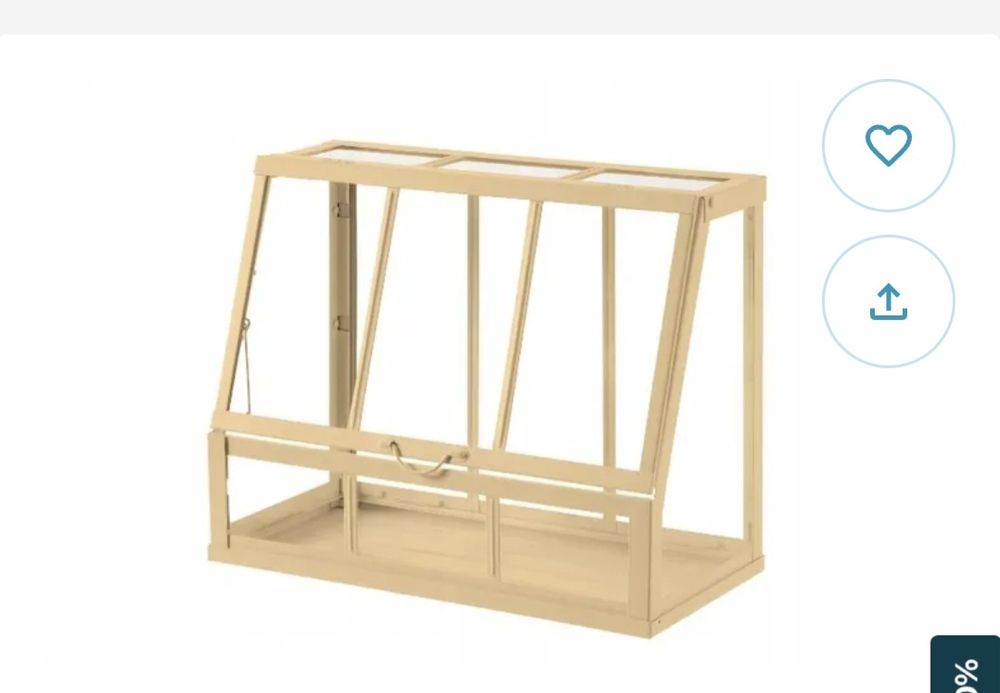 Szklarenka Ikea Akerbar