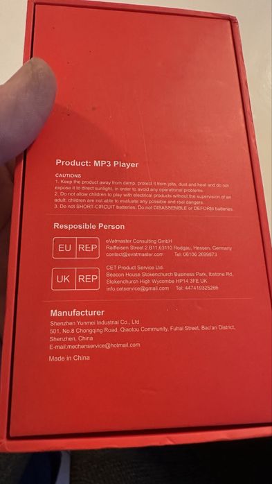 MP3 PLAYER, LOSSLESS DSD ALTA DEFINIÇÃO