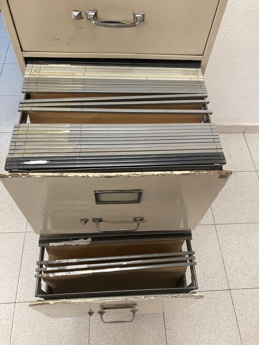 Arquivador “SEEL”, metal, vintage