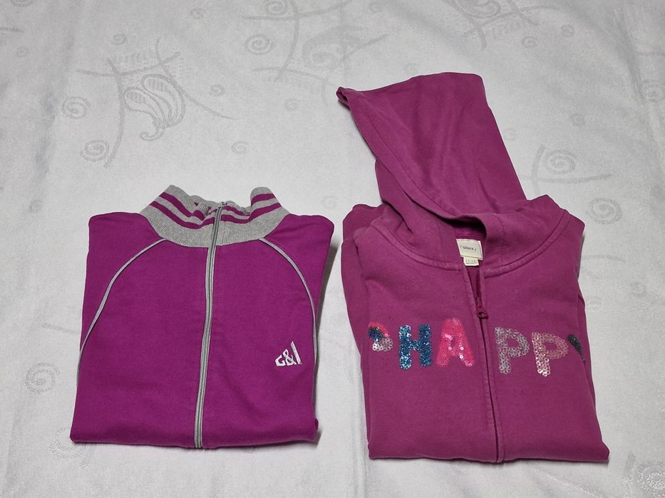 2 casacos para menina. Tamanho 11-12 anos