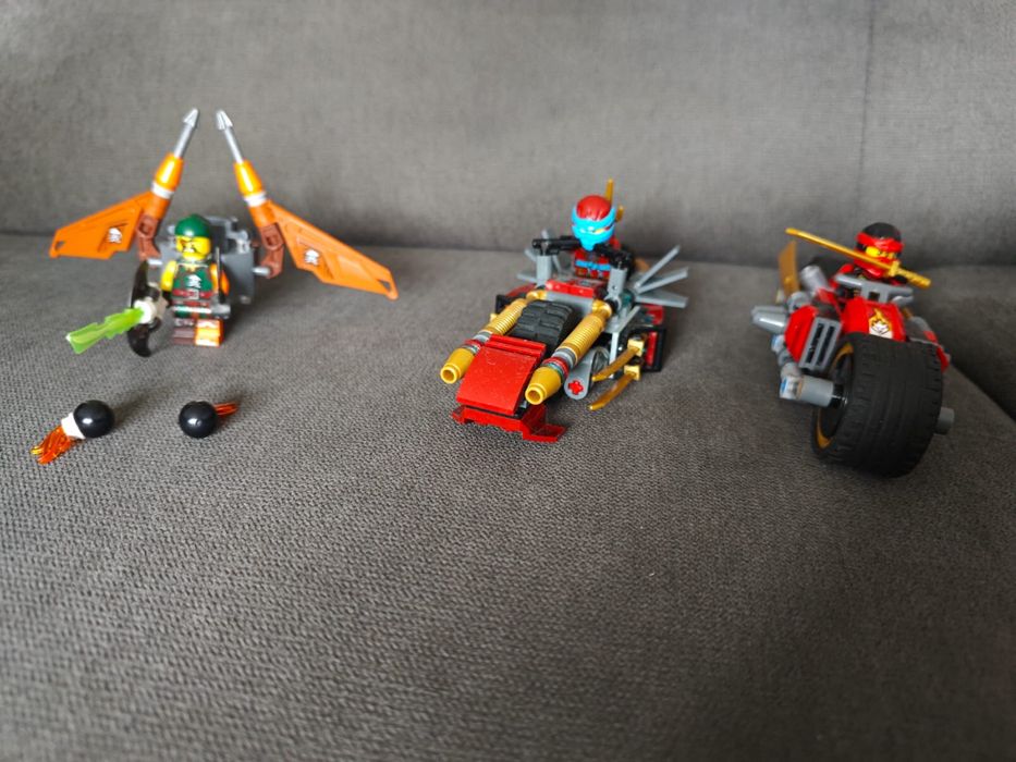 Lego Ninjago pościg na motocyklu