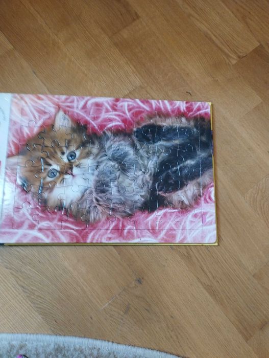 Книга пазл про котиків