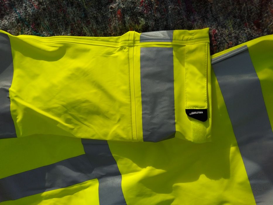 Kurtka ortalionowa robocza odblaskowa rozm. XL NOWA