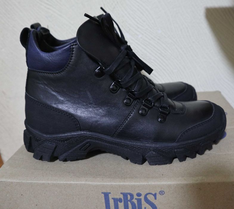 Новые зимние ботинки  Irbis,  кожа, натуральный мех, р. 35