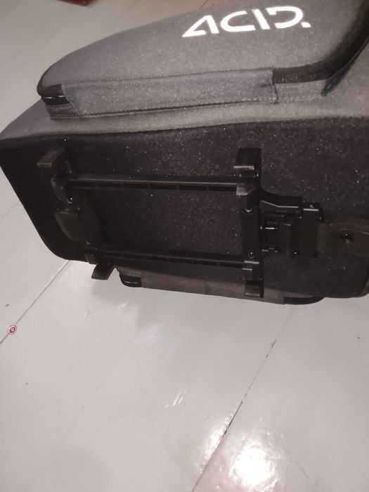 torba rowerowa Cube Acid Trunk 8+7 Rllink Pannier Bag Czarny Szary