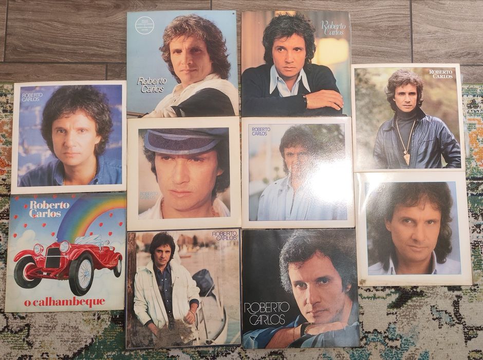 Coleção de discos vinil Roberto Carlos