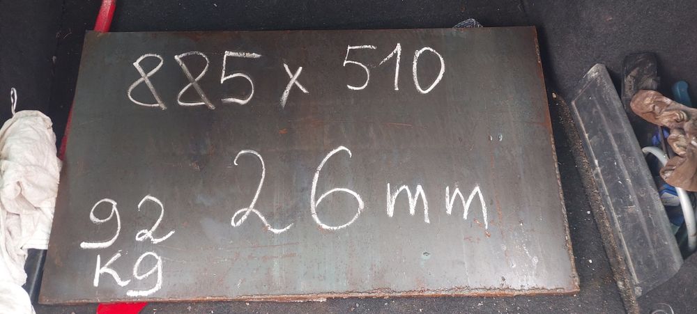 Formatka blacha metalowa kawałki 6 8 10mm 12 14 16mm 18 20 26mm30 35 4