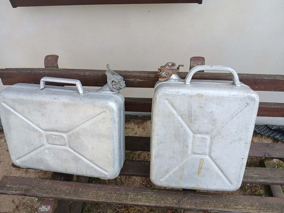 Sprzedam kanistry aluminiowe