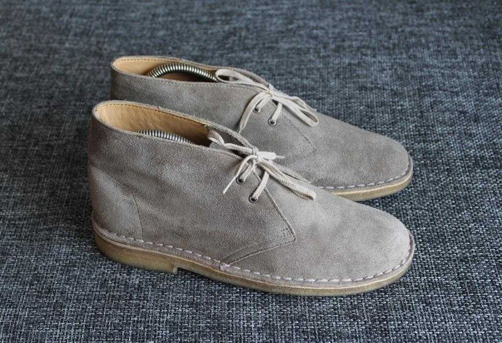 Ботинки дезерти Clarks Originals Оригінал Нат замша 40р