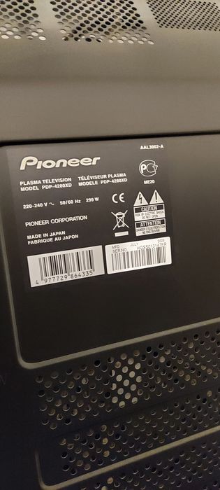 Продаётся плазменный телевизор Pioneer 42 дюйма