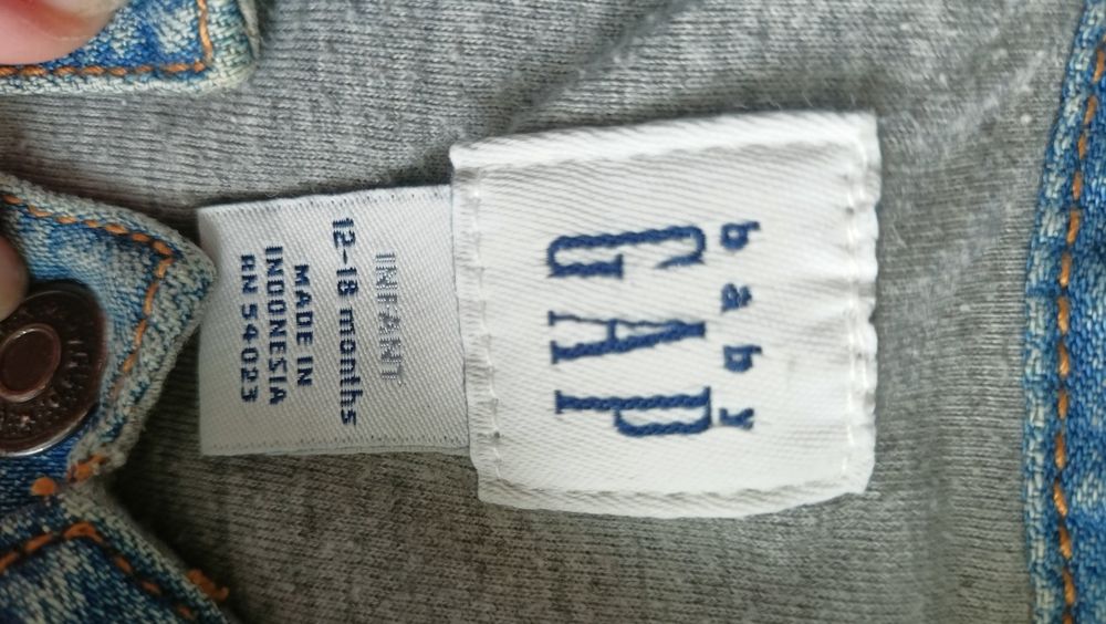 Kurtka jeansowa dziecięcia GAP